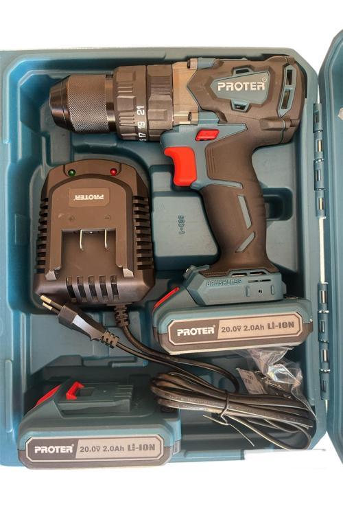 Yok Darbeli Şarjlı Matkap Pst720Bl Akülü Anahtarsız 2 Yıl 2 20 Watt 0 - 2 M Kablosuz 20 Volt