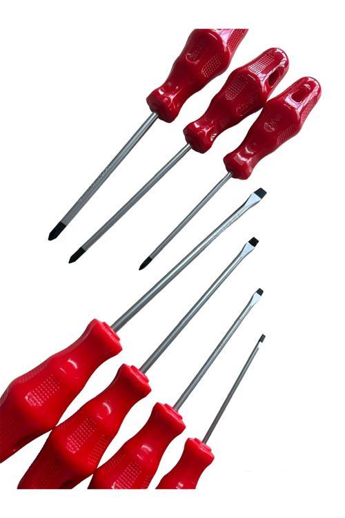 Baytec Tornavida Takımı Düz Yıldız 7X