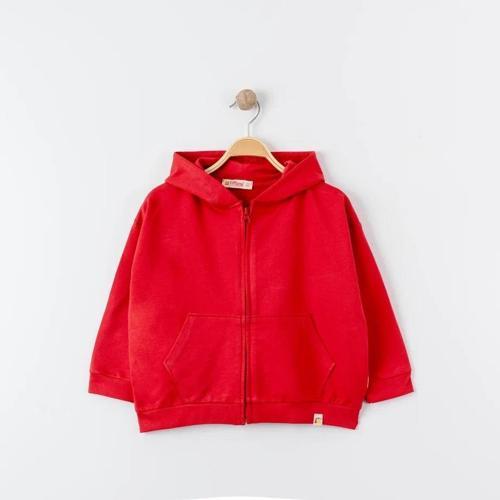 Oversıze Eşofman Theme Kapşonlu Fermuarlı Sweat
