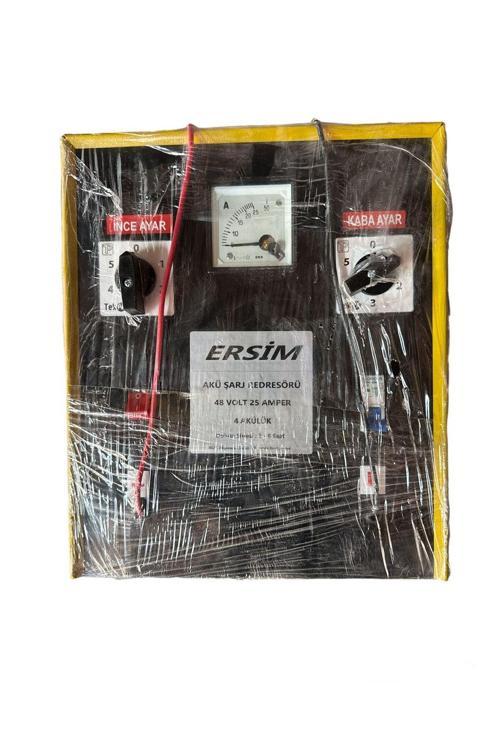 Manuel Akü Şarj Aleti 48Volt 25Amper