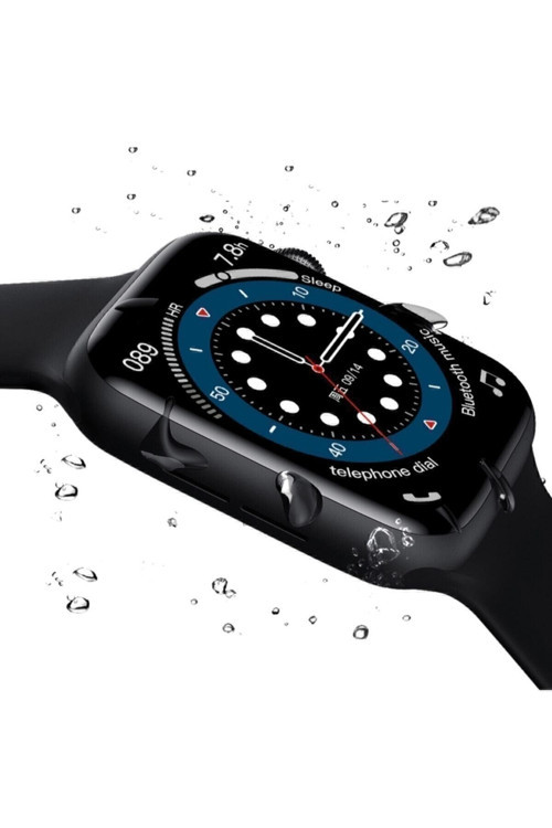 W26+ Smart Watch 6 Plus Akıllı Saat Super Copy 2.Nesil Yan Düğme Döndürme Aktif Tknmrktwatch6+