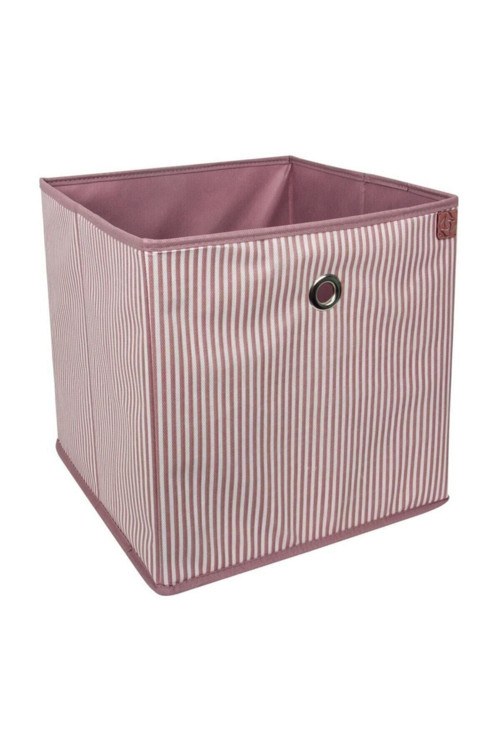 Çok Amaçlı Raf Organizer Saklama Kutusu 30 X 30 X 30 Cm Pembe