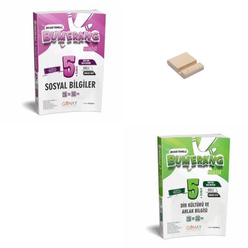 5. Sınıf Bumerang Sosyal ve Din Etkinlikli Kitap + Telefon Standı