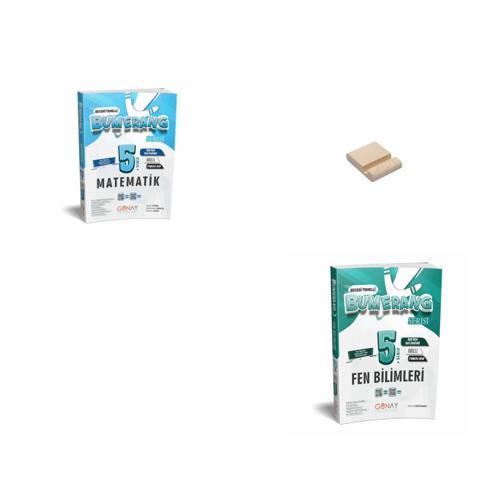 5. Sınıf Bumerang Matematik ve Fen Etkinlikli Kitap + Telefon Standı