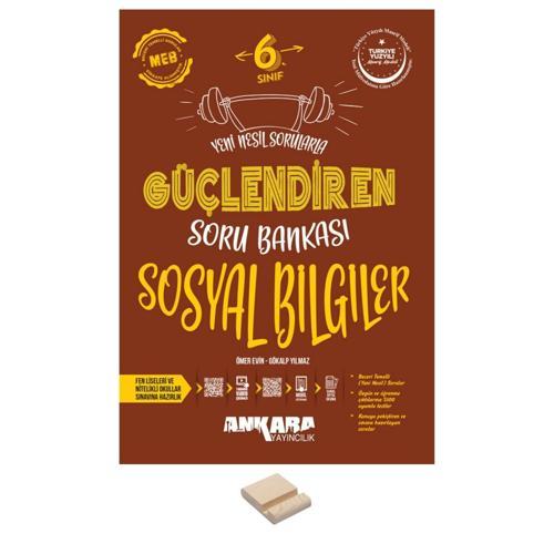 6. Sınıf Güçlendiren Sosyal Bilgiler Soru Bankası ve Telefon Standı
