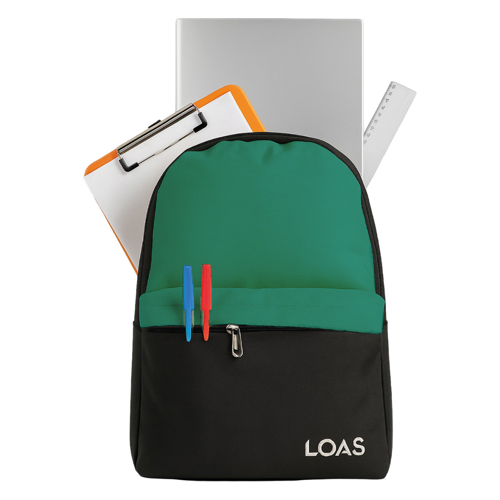 L-EDU22 Yeşil Renk Okul Çantası/Sırt Çantası