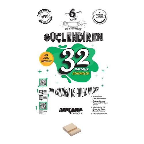 6. Sınıf Güçlendiren 32 Haftalık Din Kültürü Denemeleri ve Telefon Standı