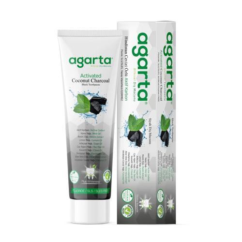 Hindistan Cevizi Özlü Aktif Karbon Diş Macunu 100 Ml 2 Adet