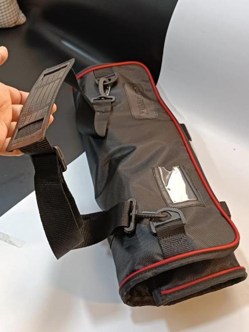 Büyük Boy Profesyonel Bıçak Taşıma Çantası – 12 Bölmeli, 59x46 cm