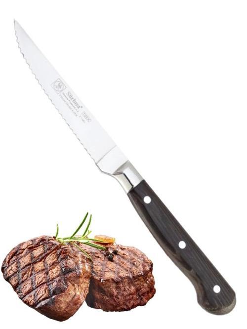 Ahşap Saplı Steak Bıçağı 61004-YM-LZ 10.0 cm