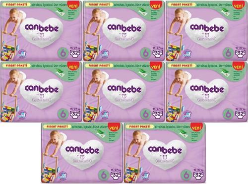 Bebek Bezi Beden:6 (15-27Kg) Extra Large 256 Adet Dev Ekonomik Fırsat Pk