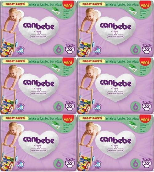Bebek Bezi Beden:6 (15-27Kg) Extra Large 192 Adet Exstra Fırsat Pk