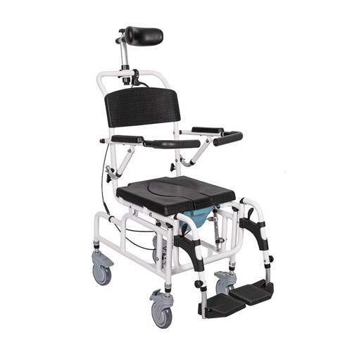 Baymedikal Golfi Alüminyum Tilt Klozetli Banyo Sandalyesi | Ergonomik Yapı ve Ayarlanabilir Konfor G541