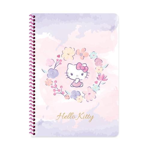 A4 80 Yp Çizgili Spr.Karton Kapak Defter - Mor