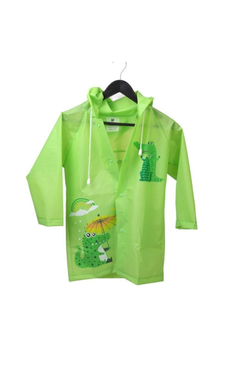 905 U 7001 Çocuk Yağmurluk - - Gdy0001 - Yeşil - L