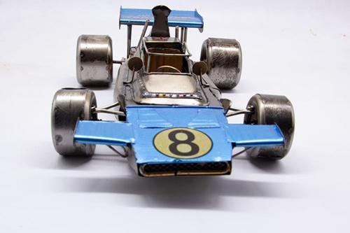 Dekoratif Metal Yarış Arabası C1605 Model-M175