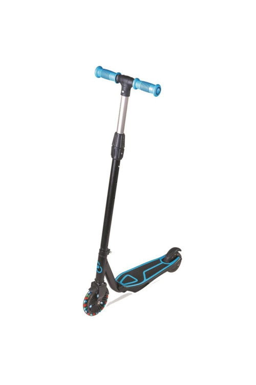 6+ Yaş Cool Wheels Işıklı Scooter 5+ Mavi Çocuk Scooterı Siyah 3