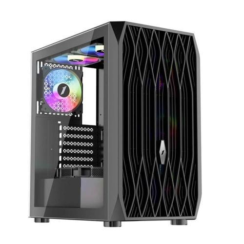 Arıya Ay7 Siyah 650w 80+ Argb 4x12cm Fan Temperli Cam Mesh Usb 3.0 Atx Kasa