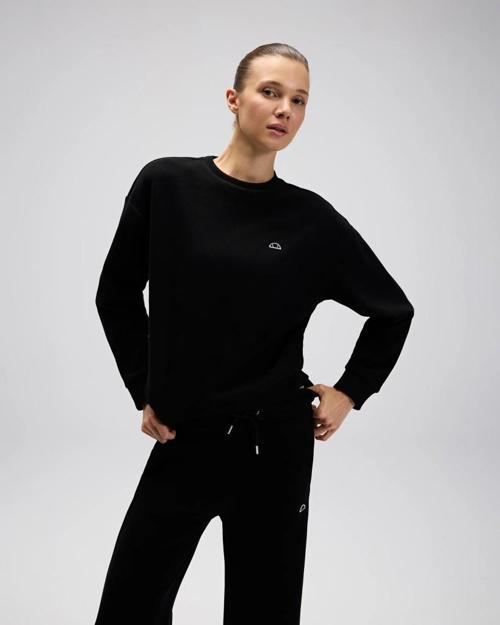 EF540-BK Kadın Siyah Sweat