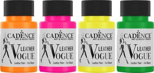 LEATHER VOGUE DERİ BOYASI 4'lü SET FOSFORLU