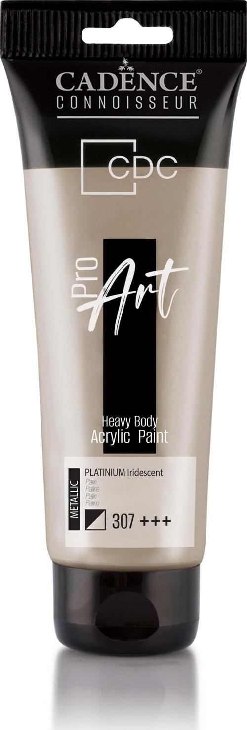 PROART HEAVY BODY METALİK AKRİLİK BOYA PRM-307 PLATIN 120ML