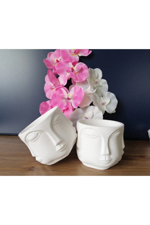 Adler Havelka Saksı 2 Li Saksı Seti Buda Saksı & Vazo