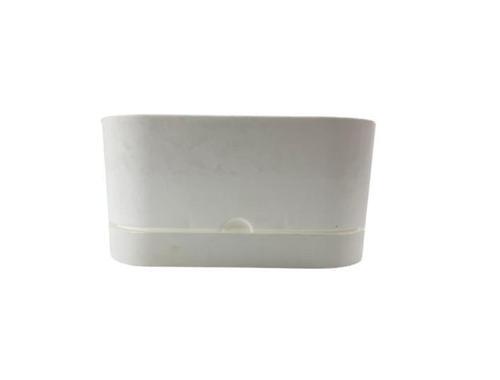 Begonya Balkon Saksısı 300x140mm  Beyaz