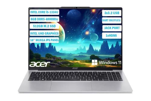 Aspire Lite i5-1334U 8 GB 512 GB SSD 16" ( 1920 x 1200) IPS Windows 11 Home NX.J23EY.001