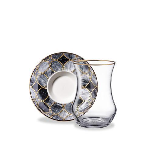 Lorena Collection 12 Parça Çay Bardak Seti A8738-1