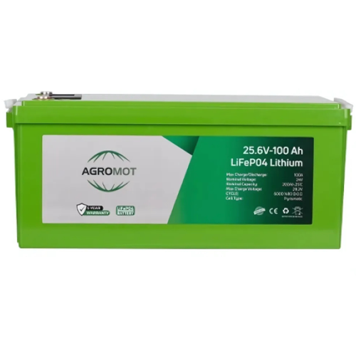 25.6V 100AH Lityum Akü
