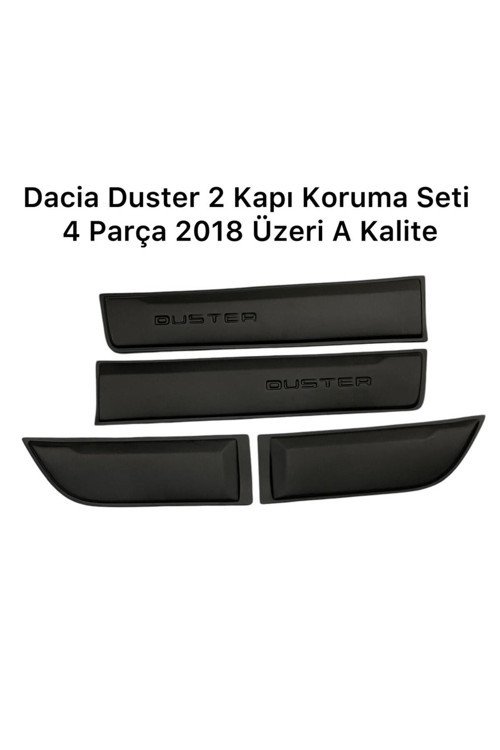 Dacia Duster 2 Kapı Koruma Seti 4 Parça 2018 Üzeri Uyumlu