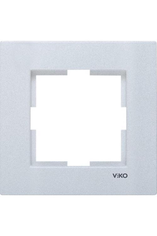 Viko 92190601 Novella Gümüş 1 Li Çerçeve