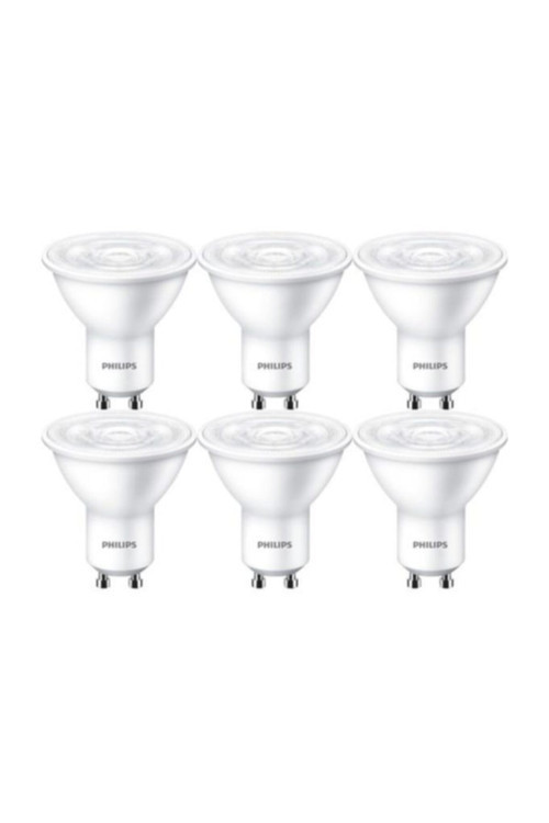 Led Ampul 3,2-40W Gu10 Duy Çanak Spot Ampul Gün Işığı-6 Adet