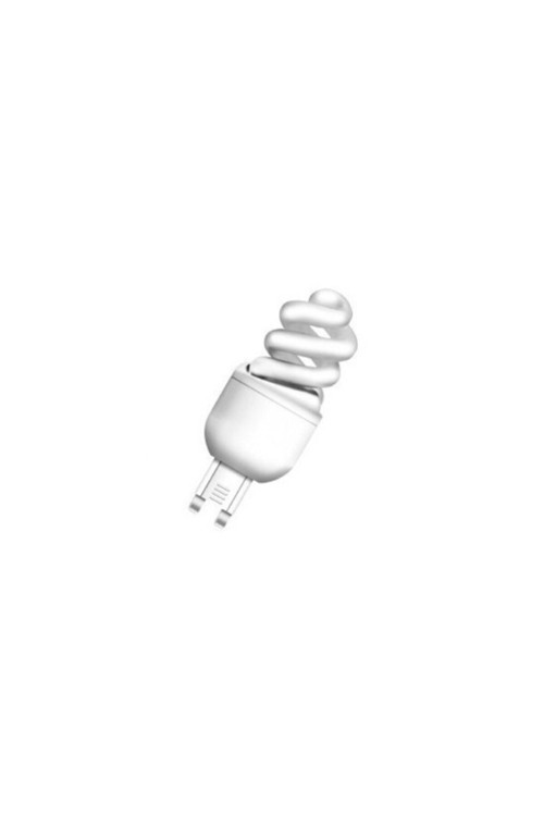 Dulux Superstar Nano Twist 5W/840 G9 - Spiral Lamba-4000 Kelvin Kırık Beyaz Işık