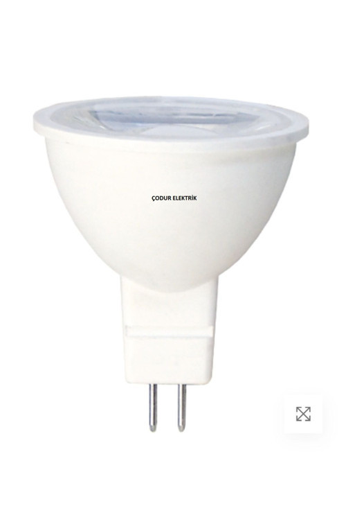7W 6500K Beyaz Işık Mr16 Iğne Bacak Led Cob Spot Ampül 630 Lümen A Enerji