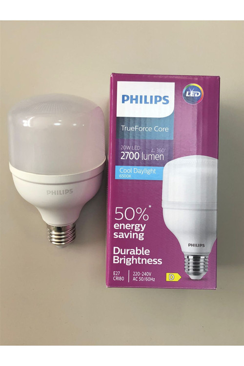 2 Adet Phılıps Trueforce Core 20W 2700 Lümen 6500K Beyaz Led Lamba