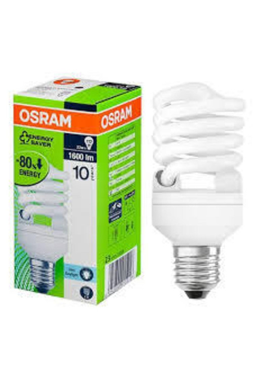 Osram 23 Watt Ampul E27 - Tasarruflu Ampul - E27 - Beyaz Işık - 23 Watt - Yok