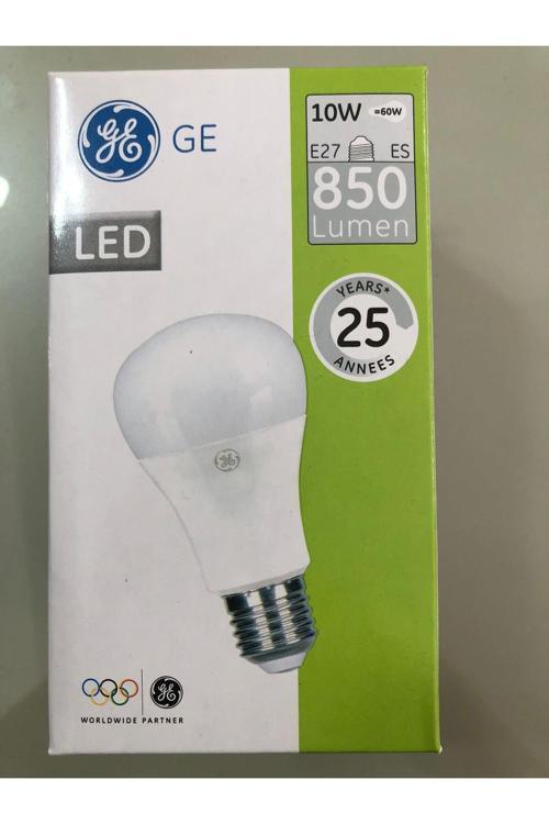 General Elc Led 10W=60W 850 Lümen 6500K Beyaz 25.000 Saat Beyaz Işık E27 Led Ampul 10 Watt Yok Tekli