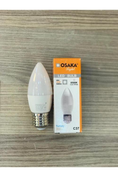 6W E27 Led Mum Avize Ampulu Beyaz Avantajlı 4Lü Paket