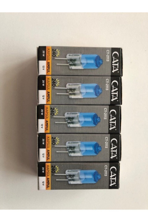 Halojen Kapsül Ampul Gün Işığı (5 Li Paket) Ct-2113
