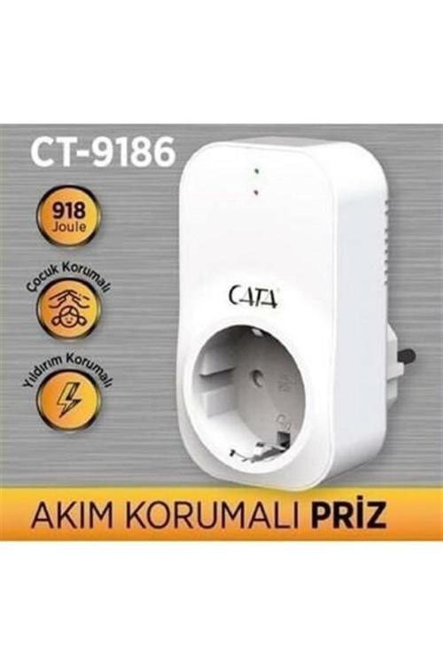 Cata Ct-9186 4000 Watt Akım Korumalı Priz