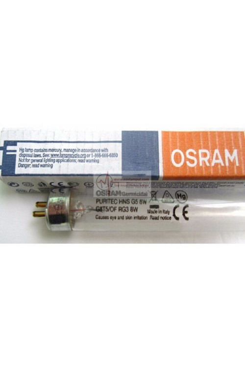 Hns 8W Uvc Ultraviyole Floresan 254 Nm