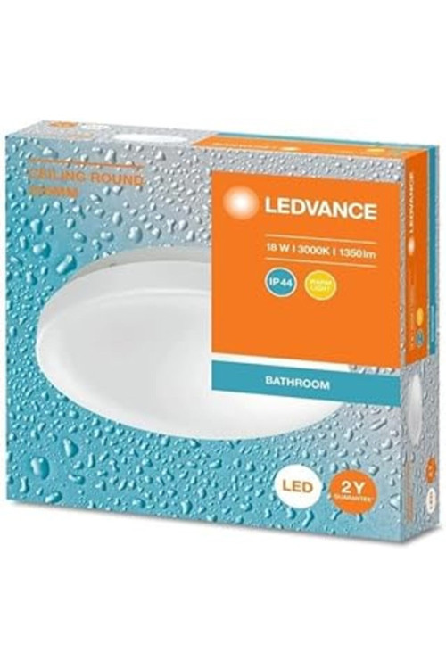 Led Plafonyer 18W Ip44 Sarı Işık Mimbshopp 1055529