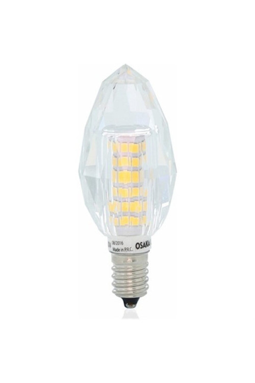 Osaka 5,5W Led Buji Kristal E14 Gün Işığı