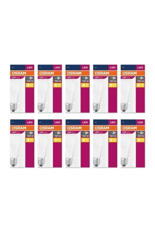 Led Value 13W 1521 Lumen E-27 2700K Sarı Led Ampul 13W=100W 10 Adet