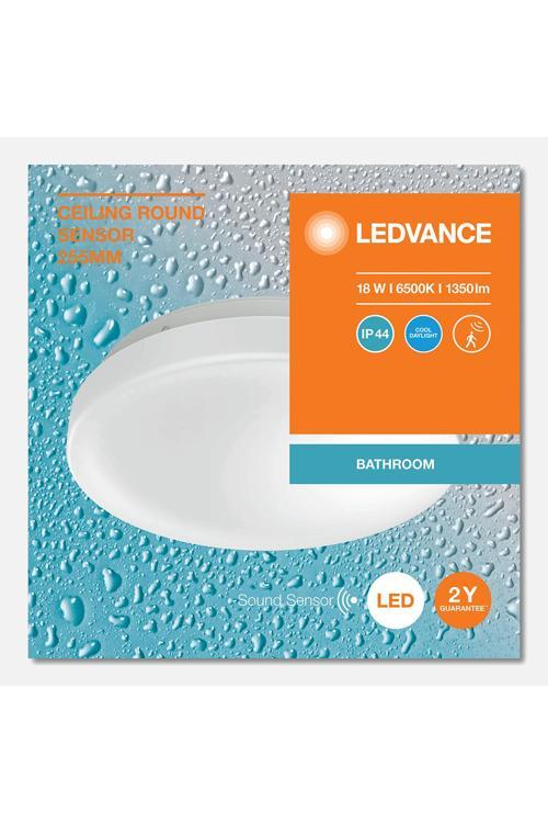 Led Plafonyer Sensörlü 18W Beyaz Ceiling Round255 18W
