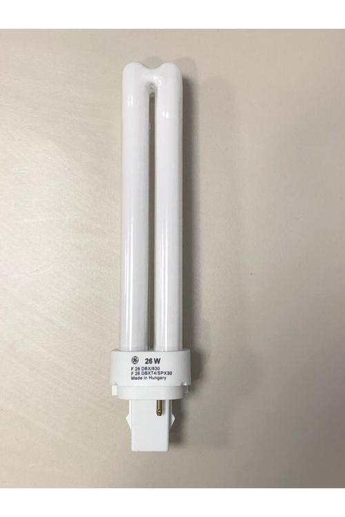 5 Adet G/E Plc Lamba 26W/830 2P 3000 Kelvin 1800 Lümen Sarı Boy:16.5Cm ( 10W-13W-18W Yerine Olmaz )