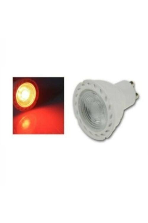 Osaka 7W Gu10 Led Çanak Ampul Amber Renk 5'Li Paket - Led Ampul - Gu10 - 7 Watt