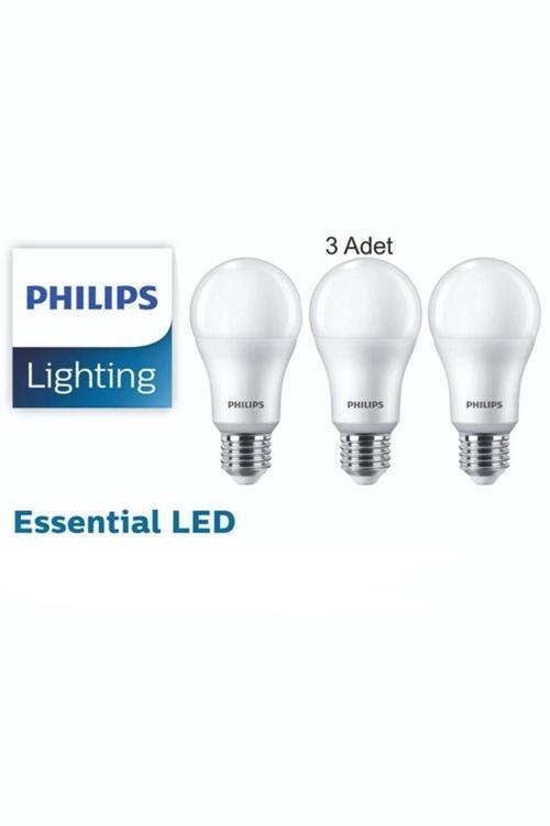 3'Lü Set Led Ampul 13 W - 90 W 1350 Lümen 3000 Kelvin (Tam Gün Işığı )
