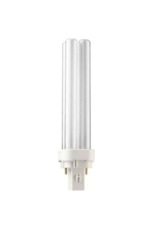26W 827 Sarı Işık 2 Pin Plc Ampul Boy:16.5Cm ( 10W-13W-18W Yerine Olmaz )